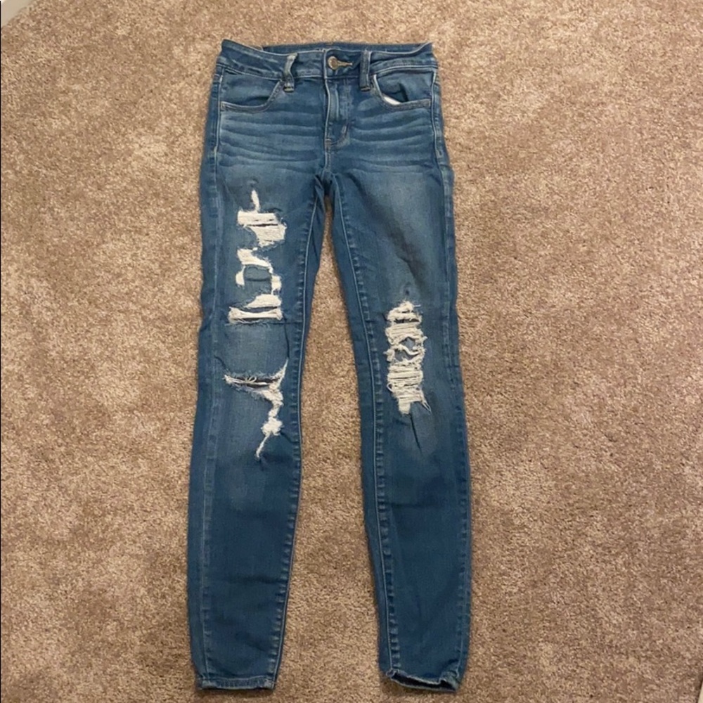 Size 0 American eagle jeans